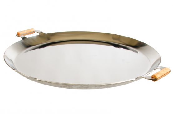 GrillSymbol Stainless Steel Paella Pan FP-720 inox, ø 72 cm