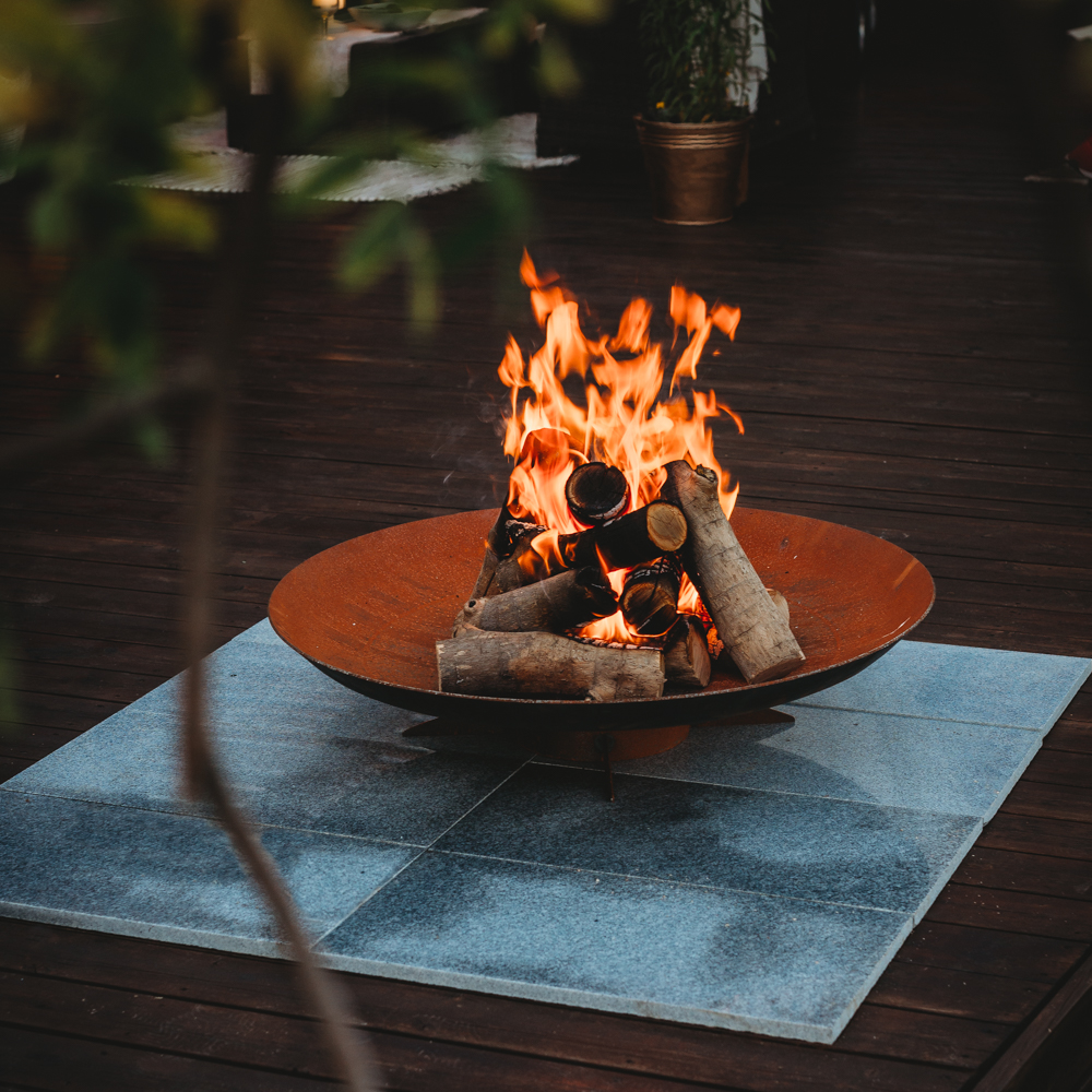 Buy Cor-Ten Steel Fire Pit Chiaro XL Online | GrillSymbol UK