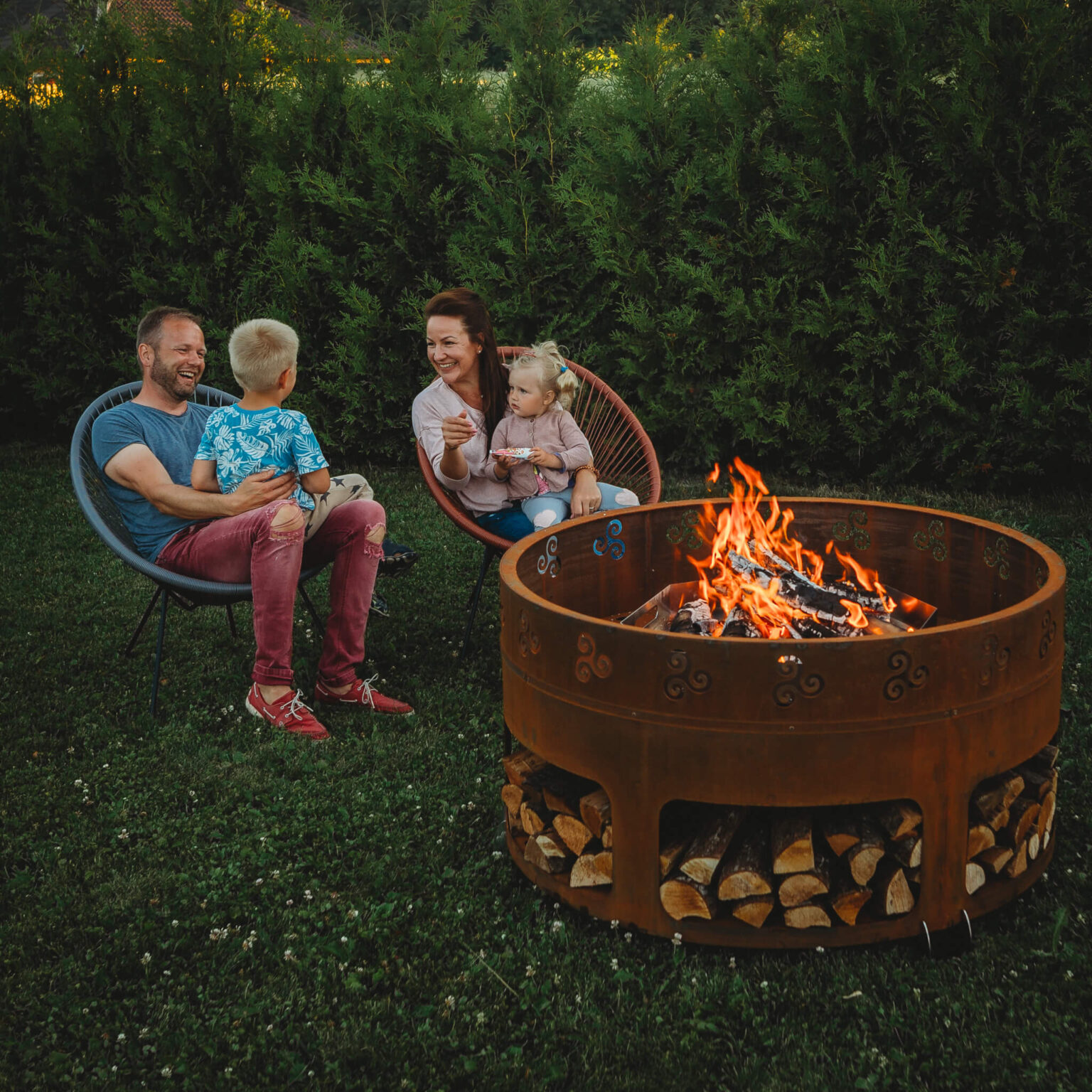 Buy Cor-Ten Steel Fire Pit Antigo Online | GrillSymbol UK